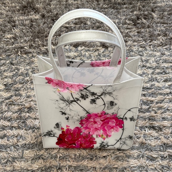 Ted Baker London Tote with Pink Floral Design - Picture 9 of 11